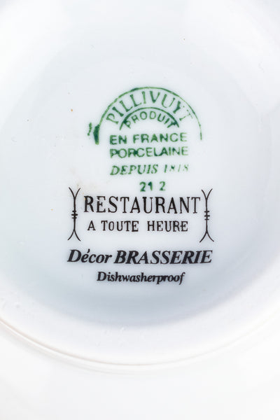 Pillivuyt Brasserie Café au Lait Bowl - Set of 2