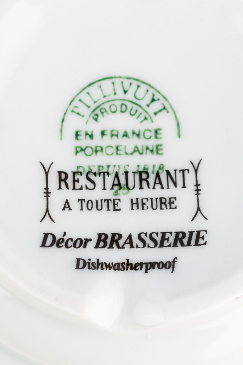 Pillivuyt Brasserie Coffee Cup & Saucer