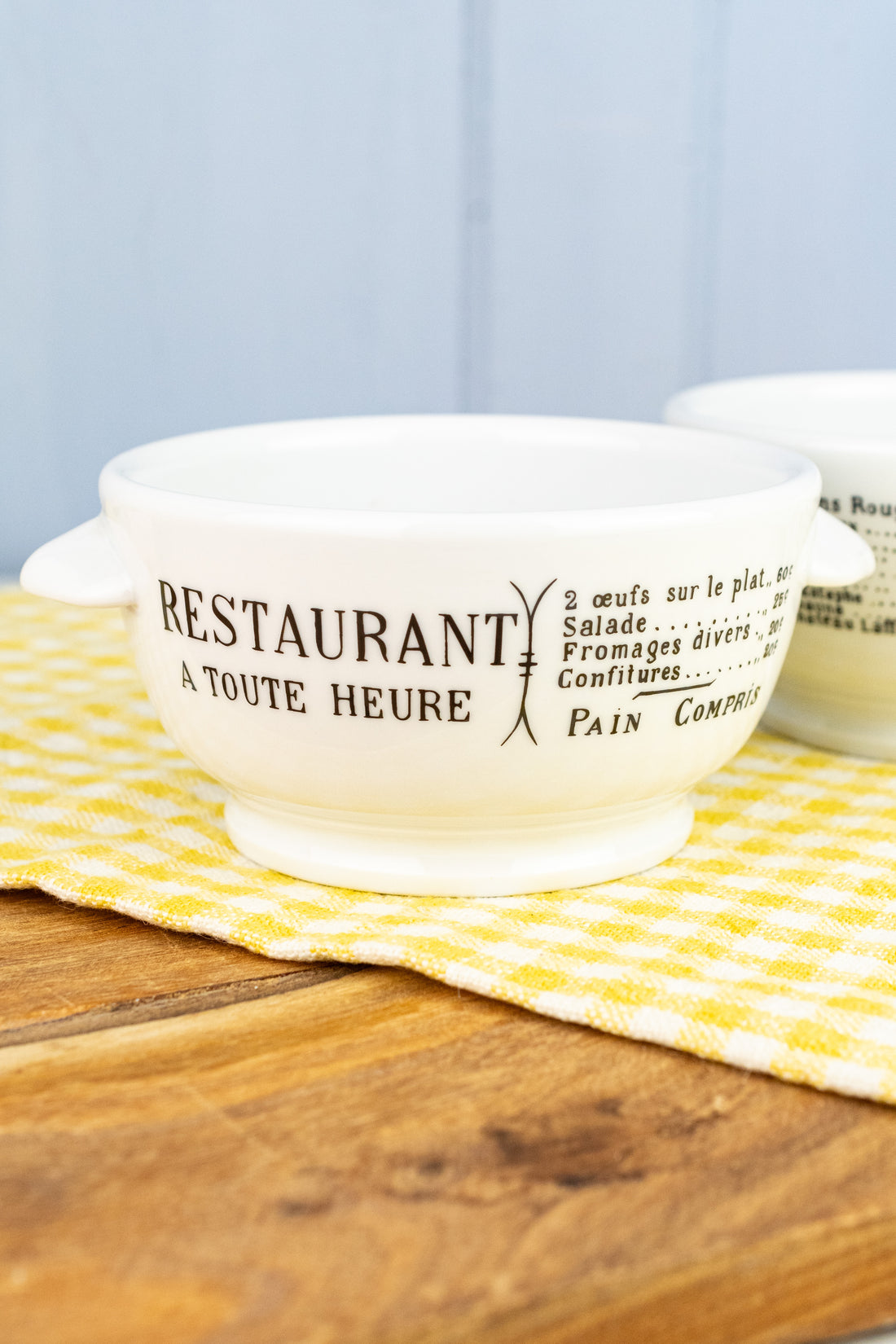 Pillivuyt Brasserie Onion Soup Bowl - Set of 2