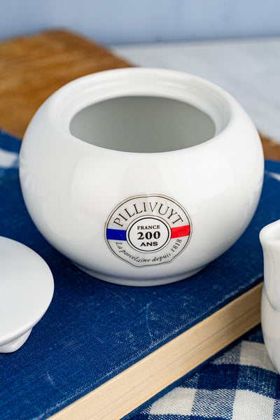 Pillivuyt Creamer & Sugar