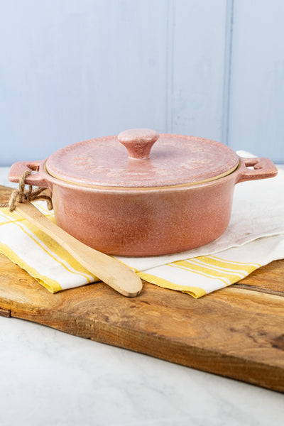 Pink Brie Baker