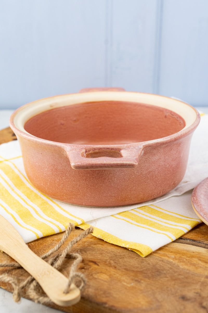 Pink Brie Baker