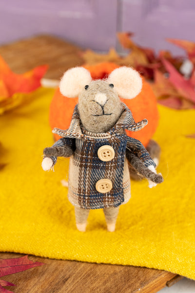 Pumpkin Carriage Halloween Mouse