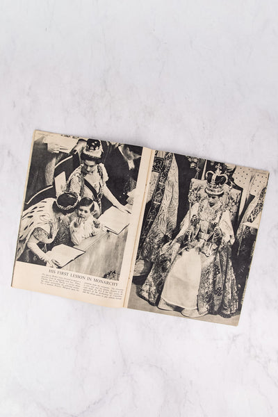 Vintage Queen Elizabeth II Coronation Pictorial Magazine
