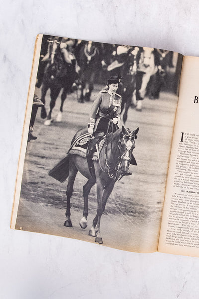 Vintage Queen Elizabeth II Coronation Pictorial Magazine