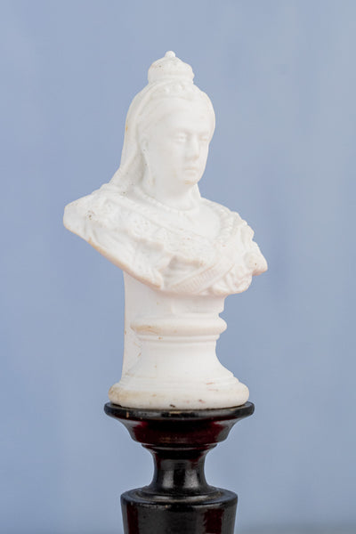 Antique Queen Victoria Miniature Jubilee Sculpture