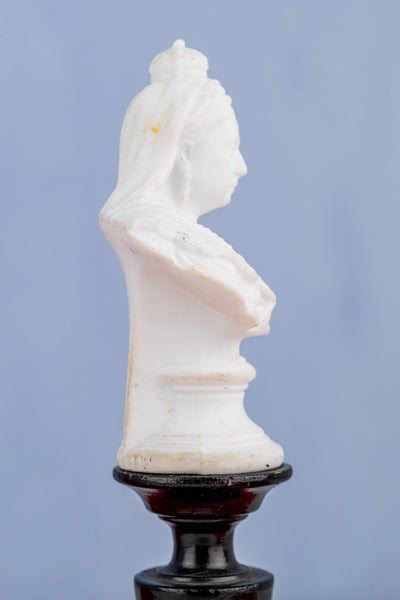 Antique Queen Victoria Miniature Jubilee Sculpture