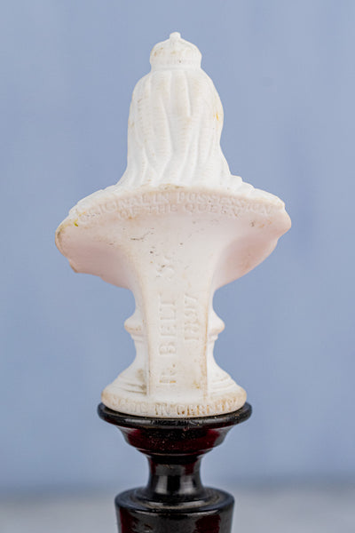 Antique Queen Victoria Miniature Jubilee Sculpture