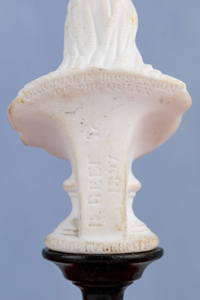 Antique Queen Victoria Miniature Jubilee Sculpture