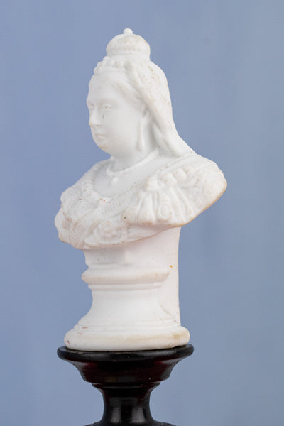 Antique Queen Victoria Miniature Jubilee Sculpture