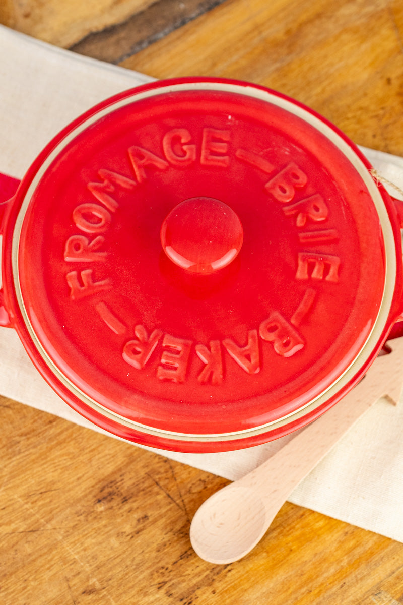 Stoneware Brie Baker, image 6 of 10