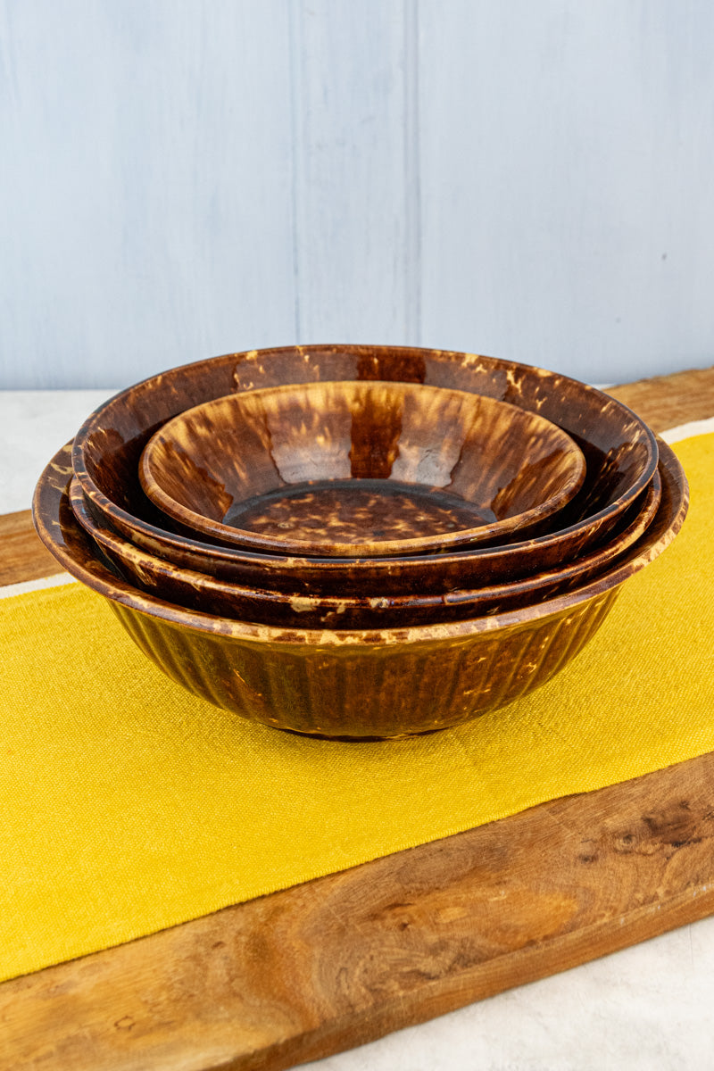 Antique Rockingham Large Bowls - Prices Vary!