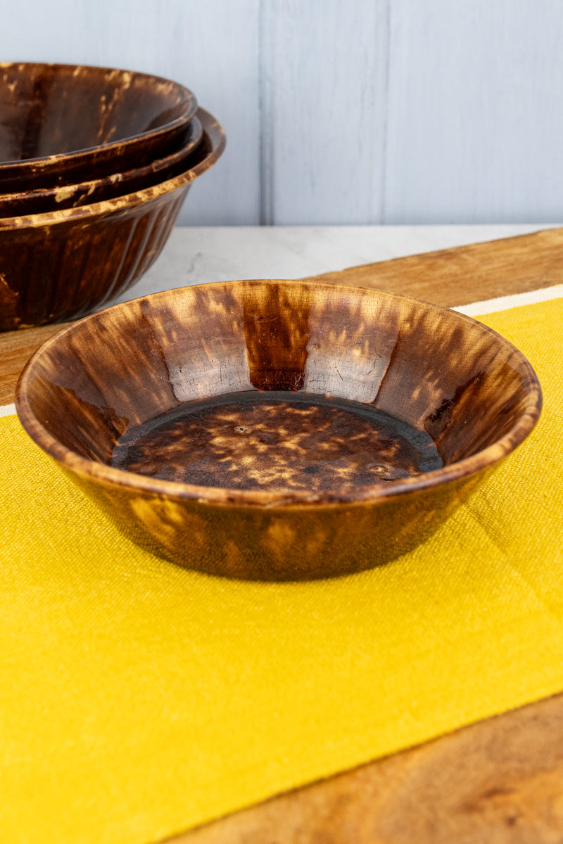 Antique Rockingham Large Bowls - Prices Vary!