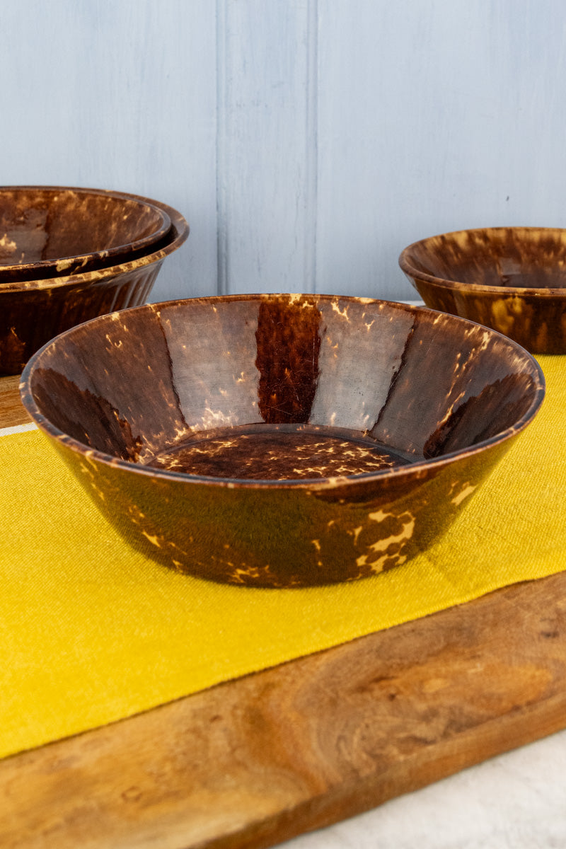 Antique Rockingham Large Bowls - Prices Vary!