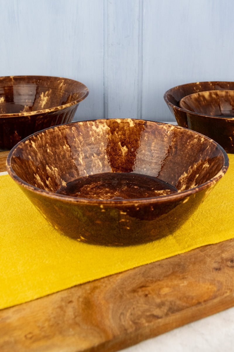 Antique Rockingham Large Bowls - Prices Vary!