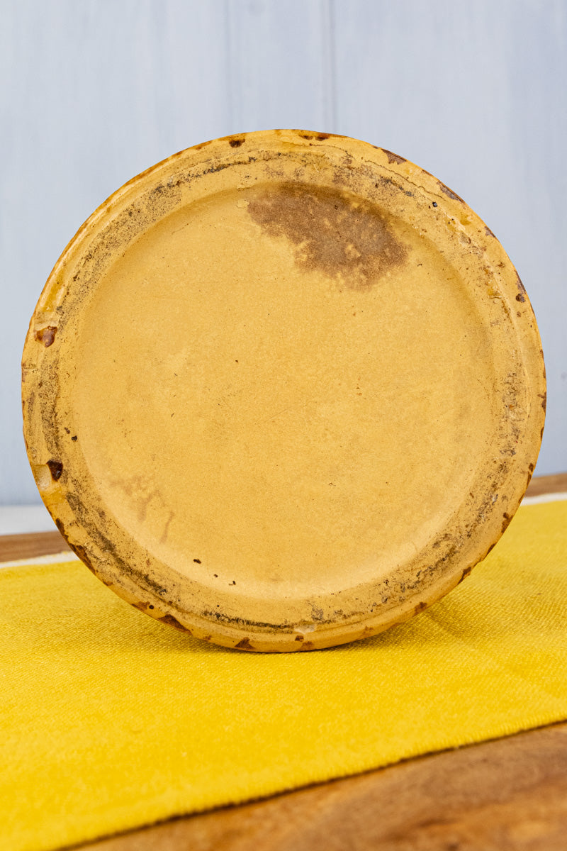 Antique Rockingham Pottery Butter Crock