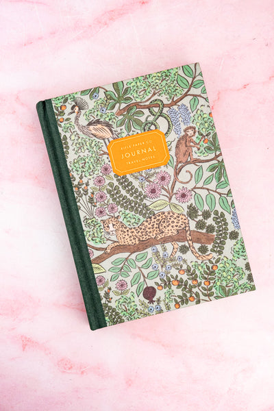 Safari-Print Clothbound Journal
