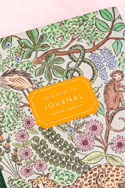 Safari-Print Clothbound Journal