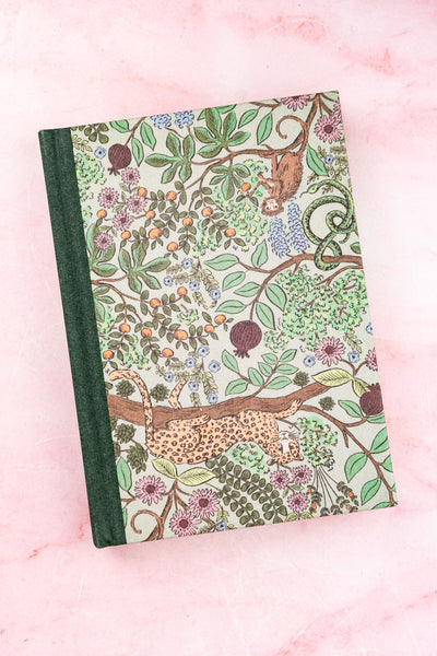 Safari-Print Clothbound Journal