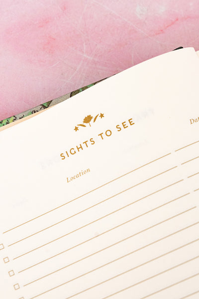 Safari-Print Clothbound Journal