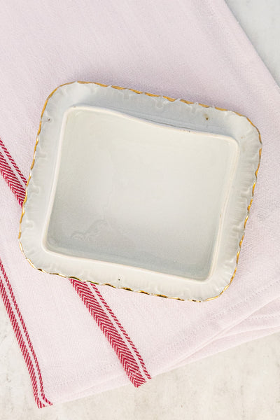 Antique Porcelain Sardine Box