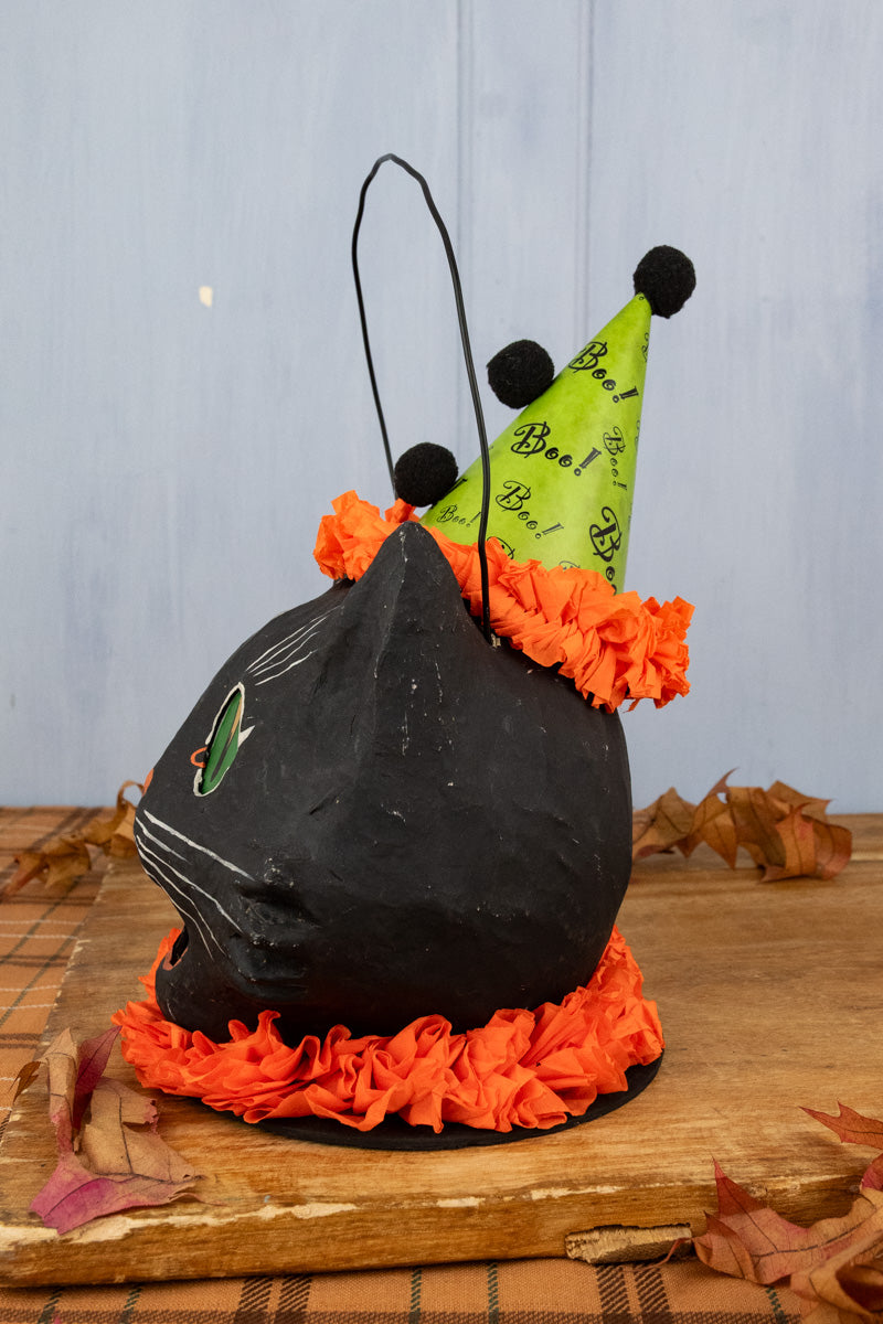 Sassy Cat Halloween Bucket