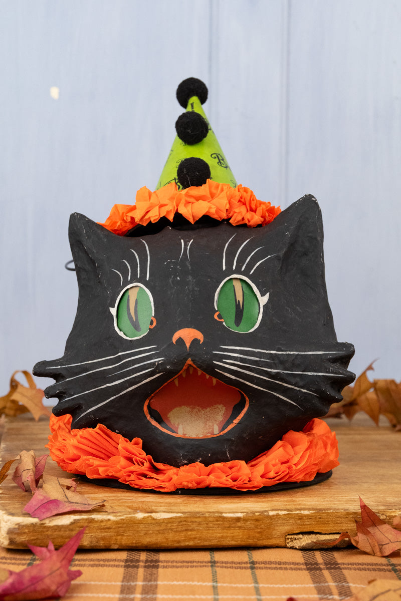 Sassy Cat Halloween Bucket