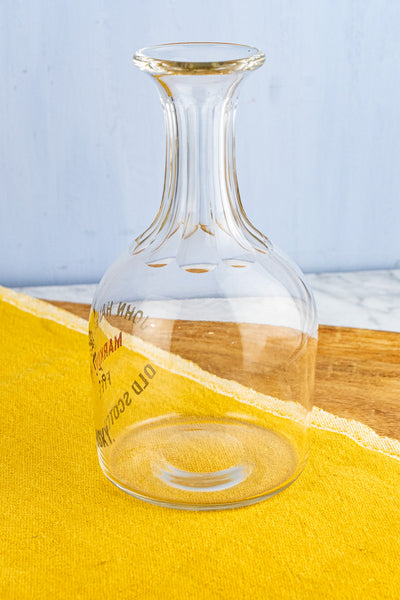 Scottish Pub Whisky Water Carafe