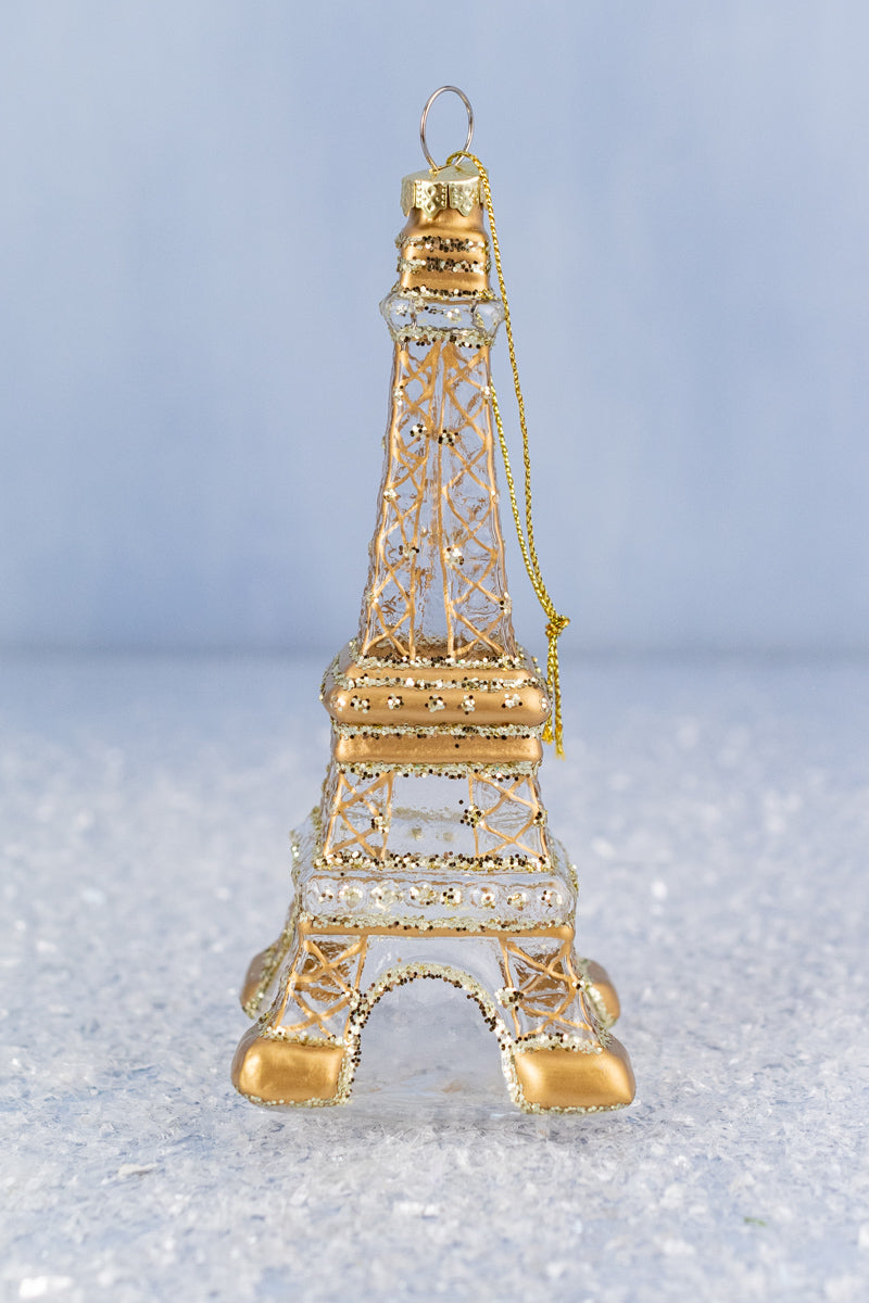Shimmering Eiffel Tower Ornament, image 2 of 2
