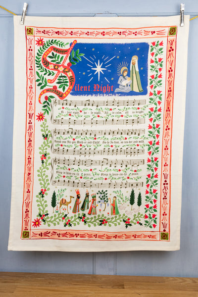 Silent Night Tea Towel