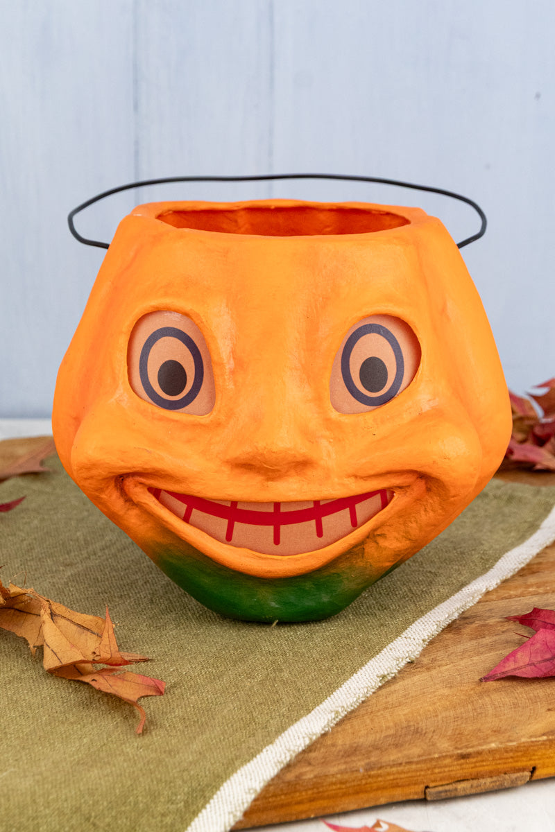 Silly Jack-O-Lantern Bucket
