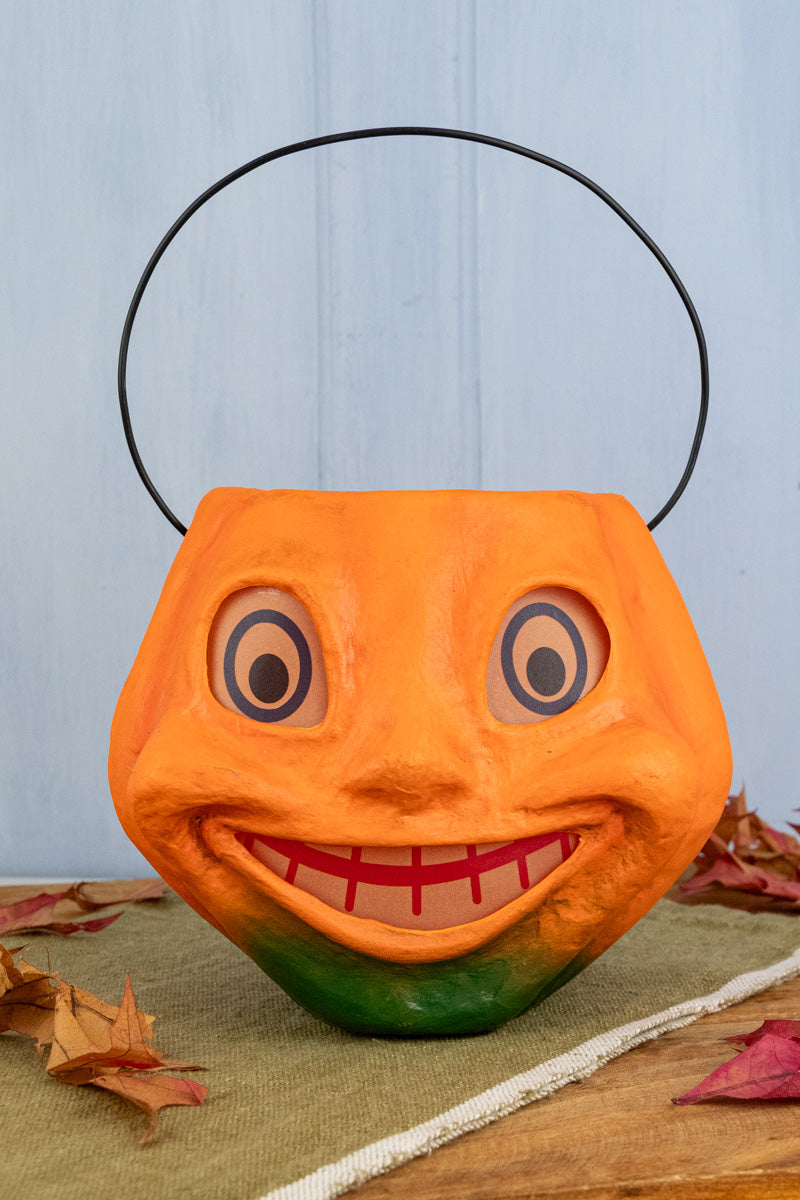 Silly Jack-O-Lantern Bucket