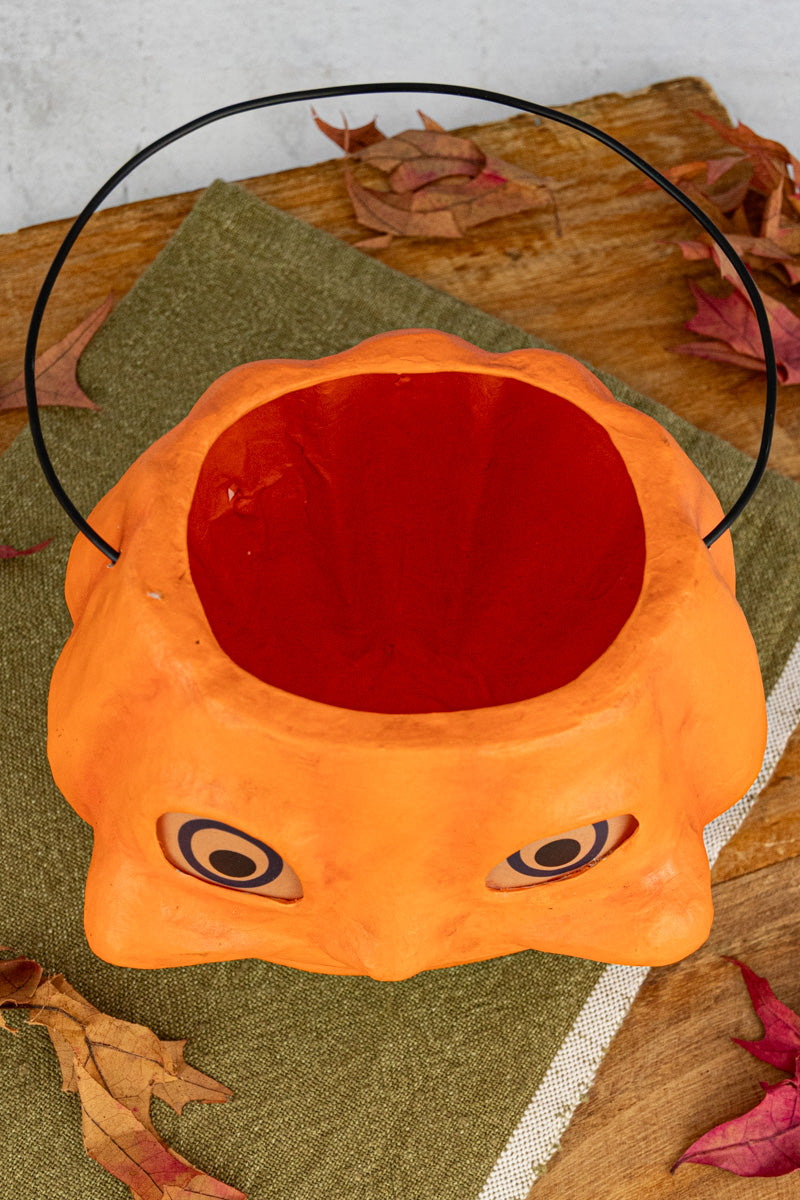 Silly Jack-O-Lantern Bucket