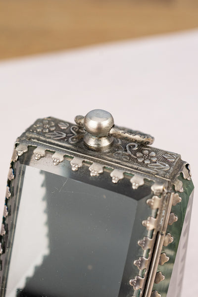 Slant Front Pocket Watch Jewelry Box