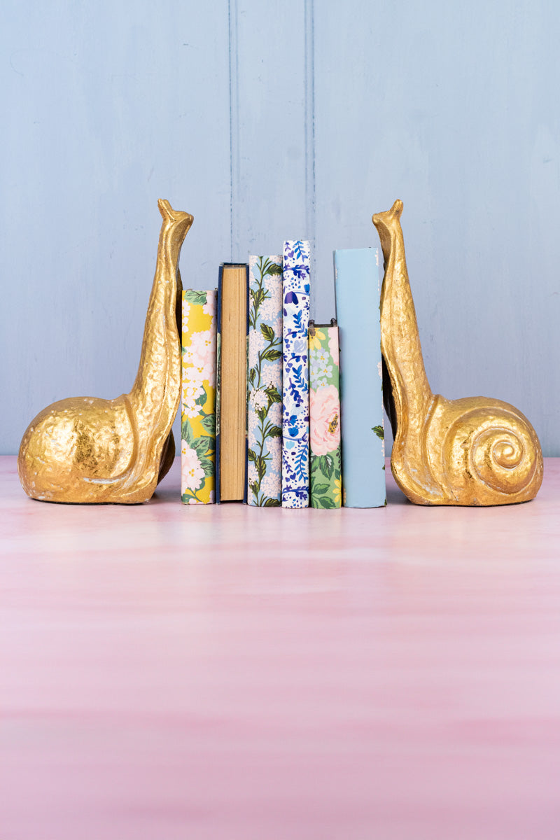 Snail Bookends - Set of 2
