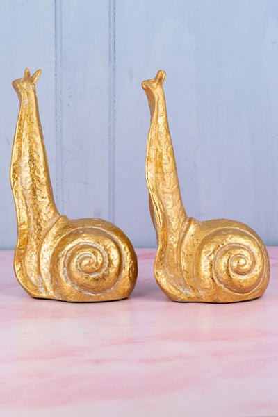 Snail Bookends - Set of 2