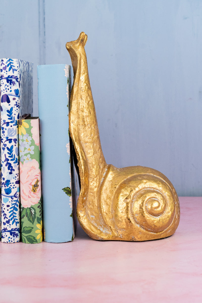 Snail Bookends - Set of 2