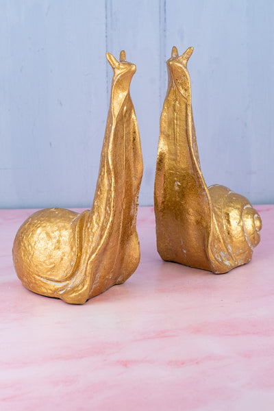 Snail Bookends - Set of 2