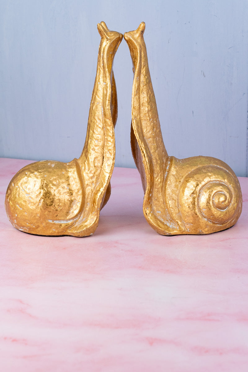 Snail Bookends - Set of 2