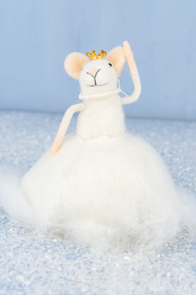 Snow Queen Sabrina Mouse Ornament
