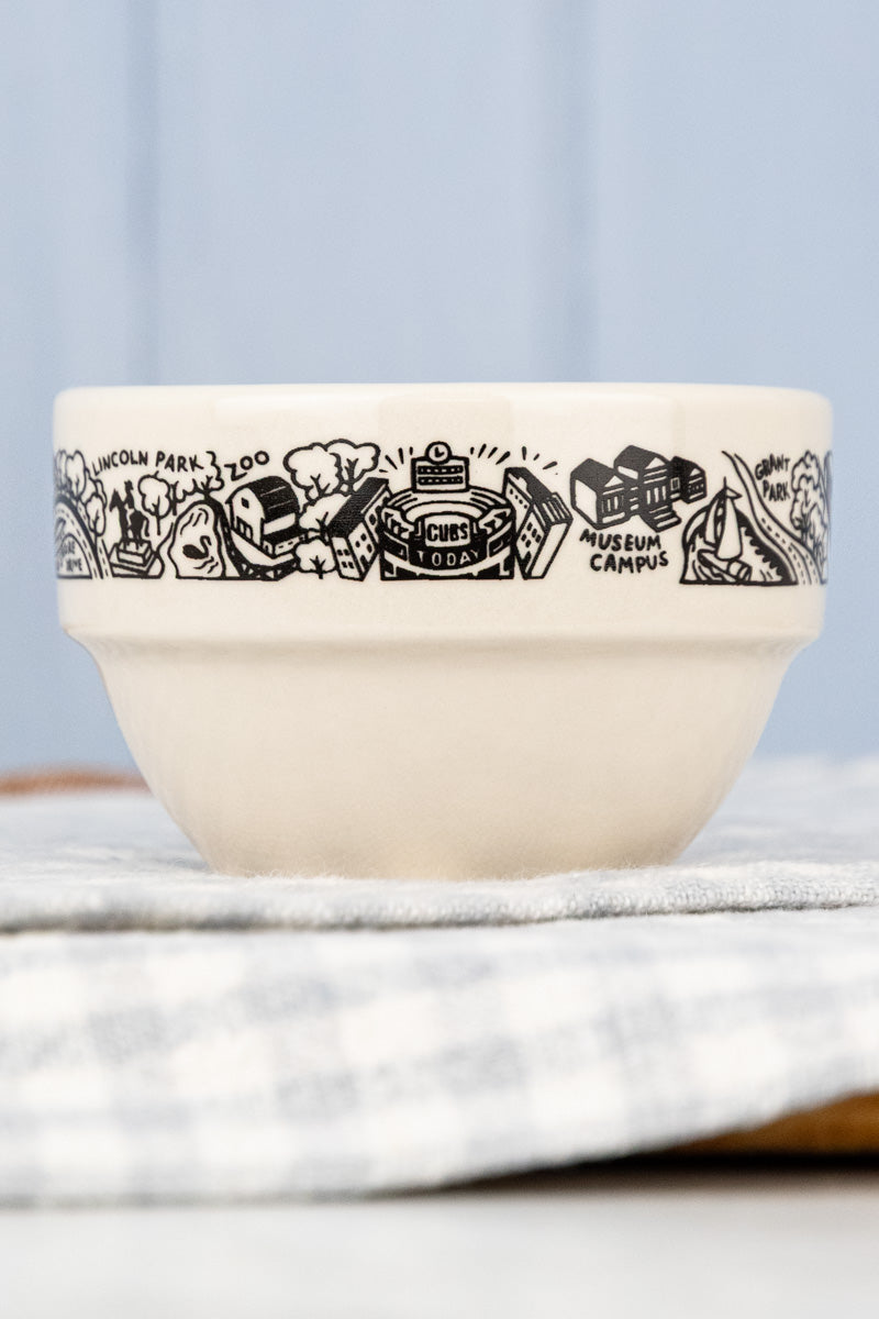 Chicago Skyline Diner Style Soup Cup