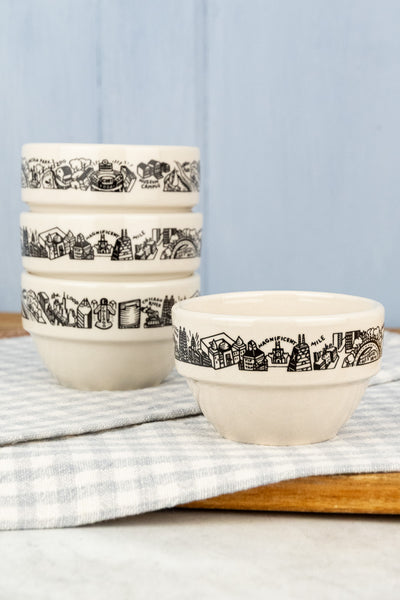 Chicago Skyline Diner Style Soup Cup