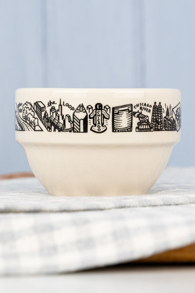 Chicago Skyline Diner Style Soup Cup
