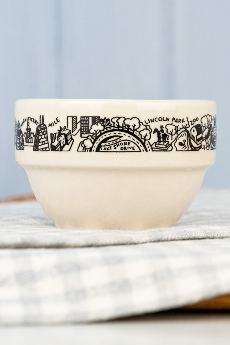 Chicago Skyline Diner Style Soup Cup