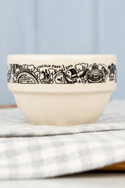 Chicago Skyline Diner Style Soup Cup