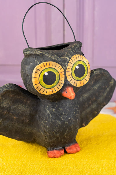 Spooky Owl Candy Bucket