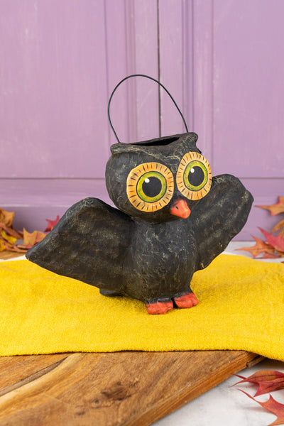 Spooky Owl Candy Bucket