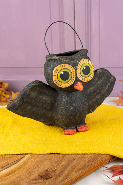 Spooky Owl Candy Bucket