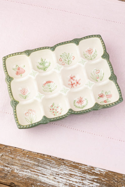 Spring Floral Egg Holder