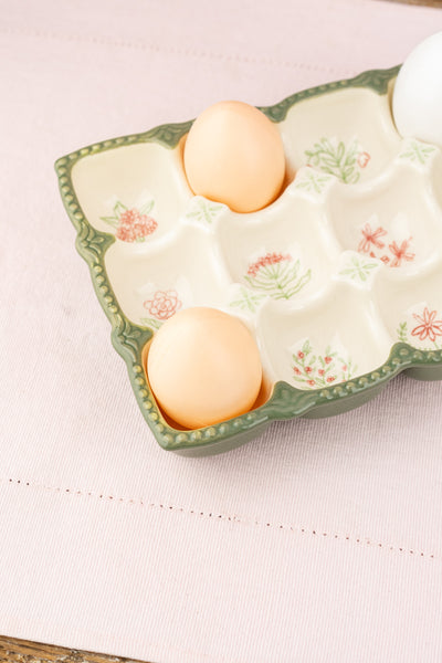 Spring Floral Egg Holder